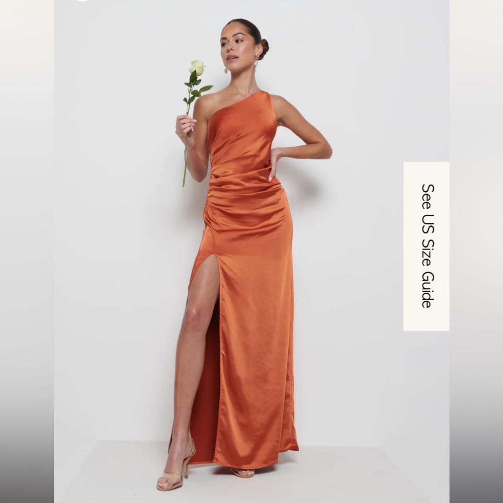 Pretty Lavish. Copper, size XS NEVER WORN size 6 in UK